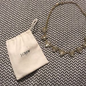 J Crew Gold Statement Necklace